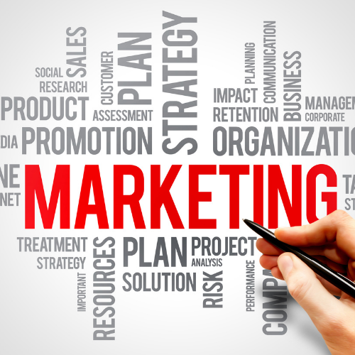 Marketing...let us work with you to help...