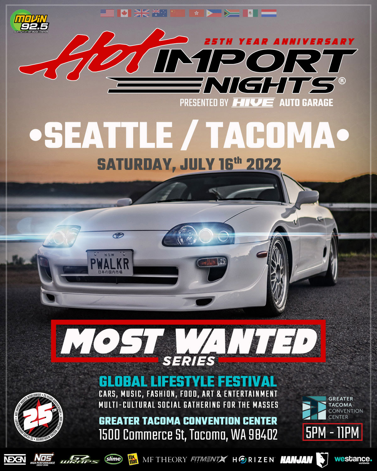 Hot Import Nights Saturday, July 16 2022